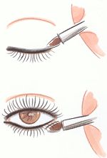 макияж smoky eyes
